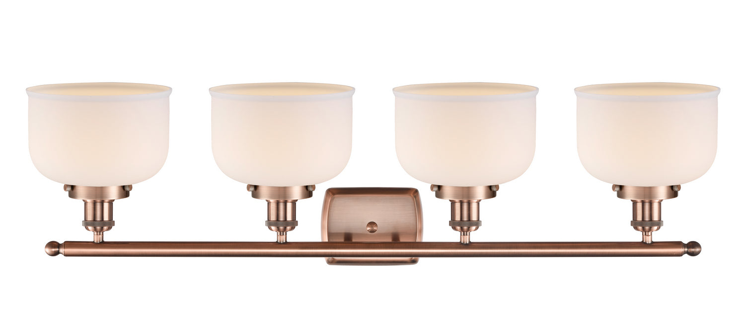 Innovations - 916-4W-AC-G71 - Four Light Bath Vanity - Ballston - Antique Copper