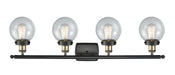 Innovations - 916-4W-BAB-G204-6-LED - LED Bath Vanity - Ballston - Black Antique Brass