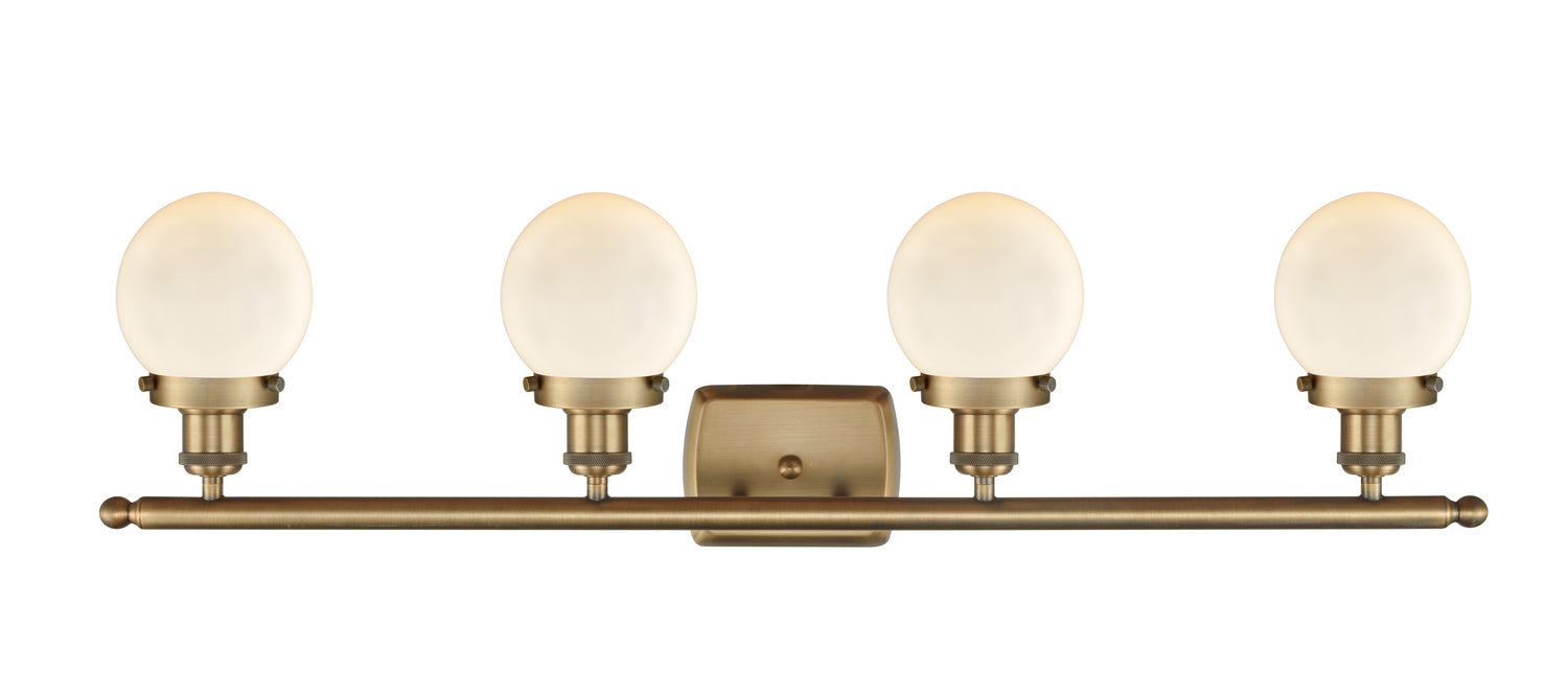 Innovations - 916-4W-BB-G201-6-LED - LED Bath Vanity - Ballston - Brushed Brass