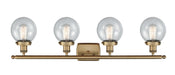 Innovations - 916-4W-BB-G204-6-LED - LED Bath Vanity - Ballston - Brushed Brass