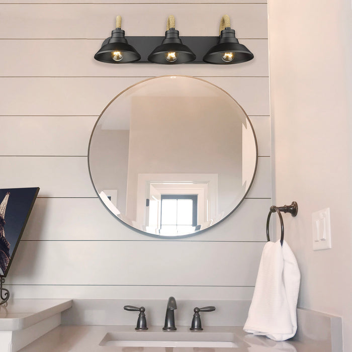 Journey Bath Vanity Light-Bathroom Fixtures-Golden-Lighting Design Store