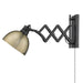 Hawthorn BLK Wall Sconce-Lamps-Golden-Lighting Design Store