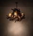 Meyda Tiffany - 197275 - Six Light Chandelier - Driftwood - Rust,Natural Wood