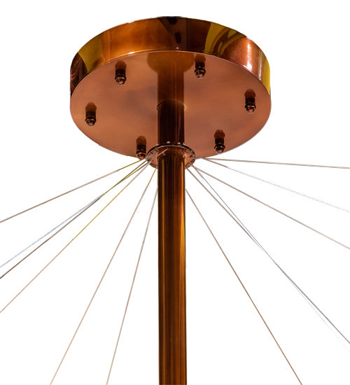 Meyda Tiffany - 210950 - LED Chandelier - Isotope - Transparent Copper