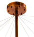Meyda Tiffany - 210950 - LED Chandelier - Isotope - Transparent Copper