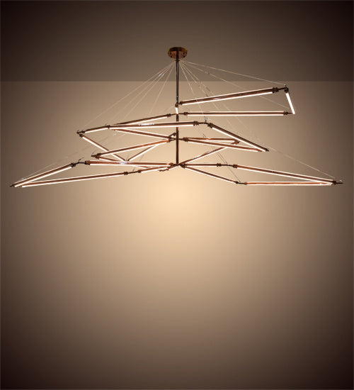 Meyda Tiffany - 210950 - LED Chandelier - Isotope - Transparent Copper