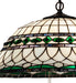 Meyda Tiffany - 230950 - Three Light Pendant - Tiffany Roman - Mahogany Bronze