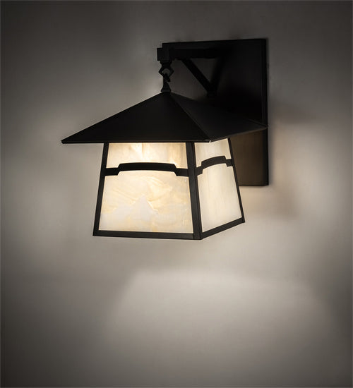 Meyda Tiffany - 232605 - One Light Wall Sconce - Stillwater - Craftsman Brown