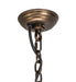 Meyda Tiffany - 232747 - Six Light Pendant - Loon - Antique Copper