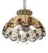 Meyda Tiffany - 232767 - Three Light Pendant - Roseborder - Mahogany Bronze
