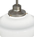 Meyda Tiffany - 232866 - One Light Pendant - Revival - Nickel