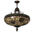 Meyda Tiffany - 233726 - Four Light Pendant - Pinecone - Antique Copper