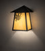Meyda Tiffany - 235269 - One Light Wall Sconce - Stillwater - Craftsman Brown
