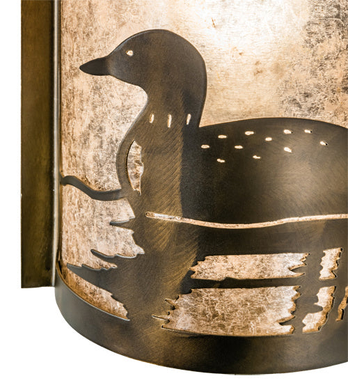 Meyda Tiffany - 235600 - One Light Wall Sconce - Loon - Antique Copper