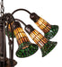 Meyda Tiffany - 236530 - Seven Light Chandelier - Tiffany Pond Lily - Mahogany Bronze
