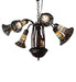 Meyda Tiffany - 236531 - Seven Light Chandelier - Tiffany Pond Lily - Mahogany Bronze