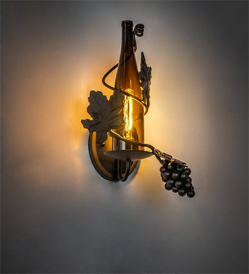Meyda Tiffany - 236550 - One Light Wall Sconce - Tuscan Vineyard - Oil Rubbed Bronze