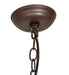 Meyda Tiffany - 237100 - One Light Pendant - Spruce Pine - Rust