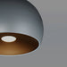 ET2 - E24924-DGCOF - LED Pendant - Palla - Dark Grey / Coffee