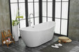 Ines Bathtub-Plumbing-Elegant Lighting-Lighting Design Store