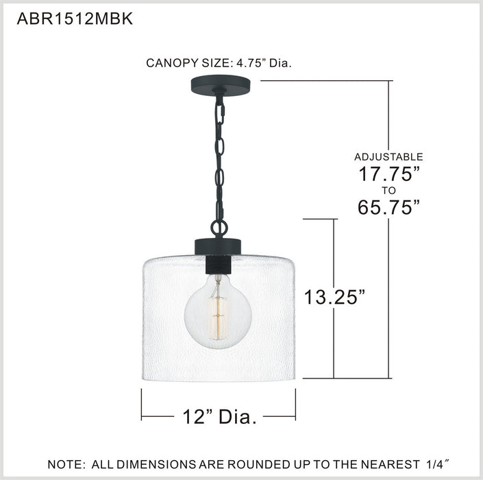 Abner Mini Pendant-Pendants-Quoizel-Lighting Design Store
