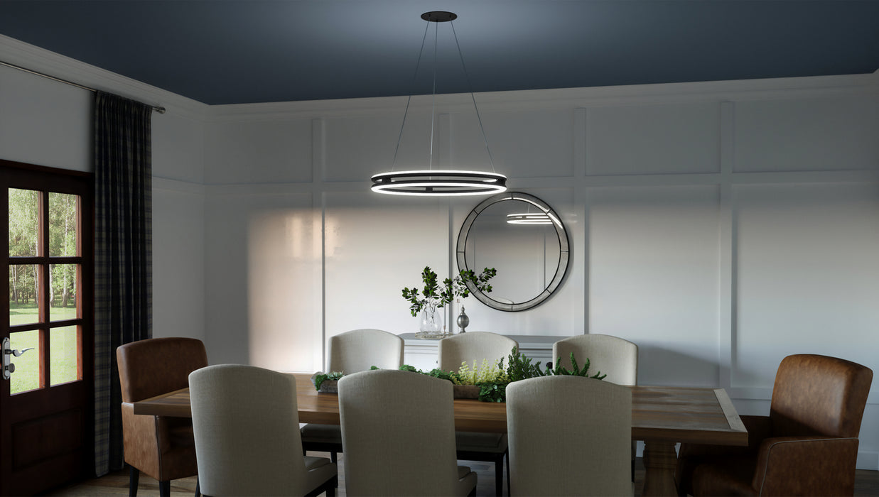 Graves LED Pendant-Pendants-Quoizel-Lighting Design Store