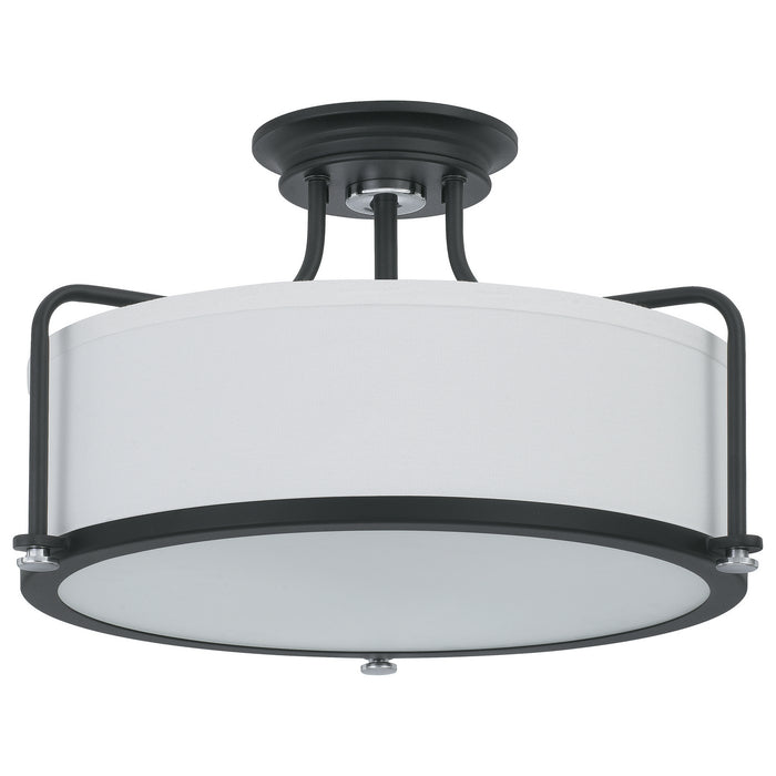 Rigel Semi Flush Mount-Semi-Flush Mts.-Quoizel-Lighting Design Store