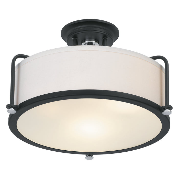 Rigel Semi Flush Mount-Semi-Flush Mts.-Quoizel-Lighting Design Store