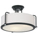 Rigel Semi Flush Mount-Semi-Flush Mts.-Quoizel-Lighting Design Store