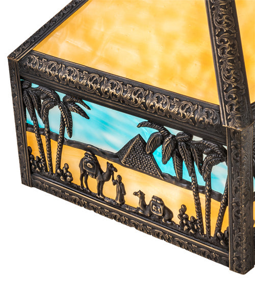 Meyda Tiffany - 10801 - Shade - Camel - Antique Brass