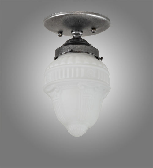 Meyda Tiffany - 236911 - One Light Semi-Flushmount - Colonnade - Pewter