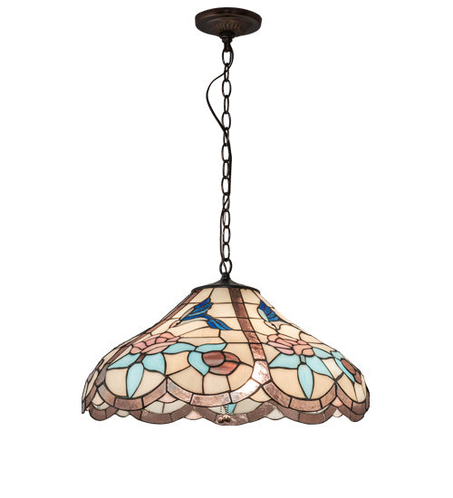 Meyda Tiffany - 38661 - Three Light Pendant - Hummingbird