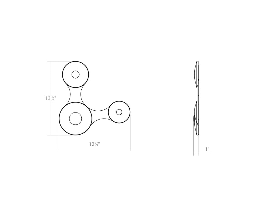 LED Surface Mount-Flush Mounts-Sonneman-Lighting Design Store