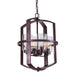 Four Light Foyer Pendant-Mini Chandeliers-Forte-Lighting Design Store