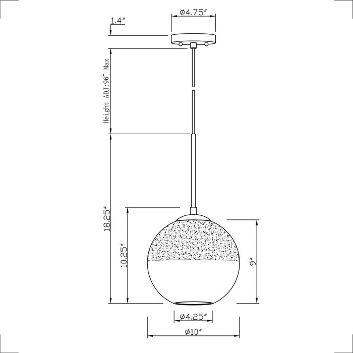 One Light Pendant-Mini Pendants-Forte-Lighting Design Store