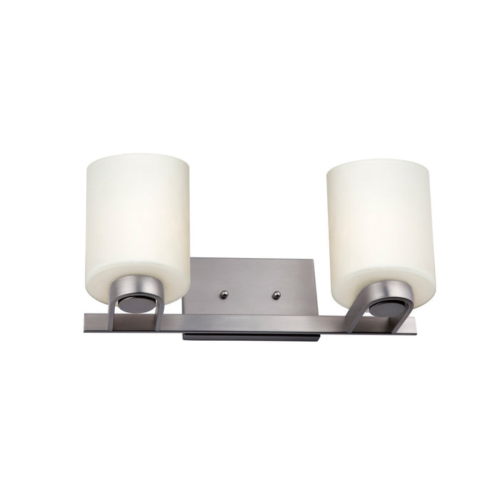 Two Light Bath Bracket-Bathroom Fixtures-Forte-Lighting Design Store