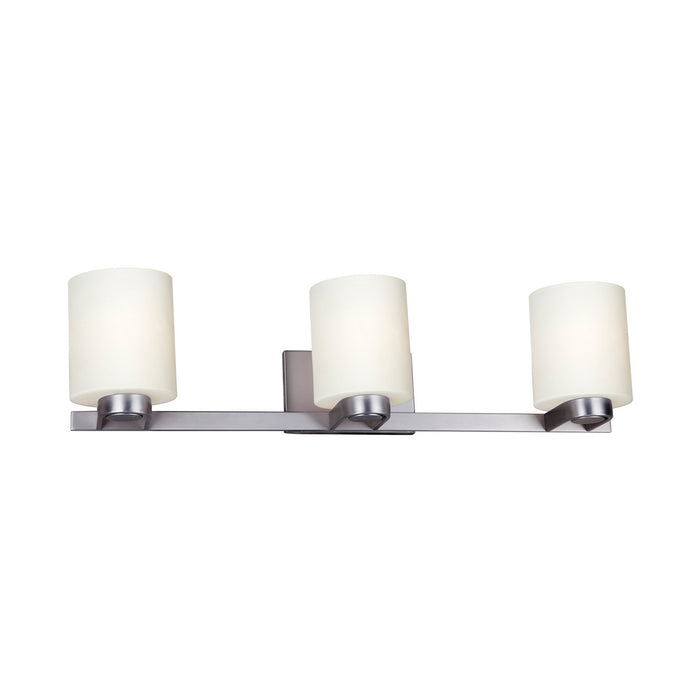 Three Light Bath Bracket-Bathroom Fixtures-Forte-Lighting Design Store