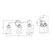 Three Light Bath Light-Bathroom Fixtures-Forte-Lighting Design Store