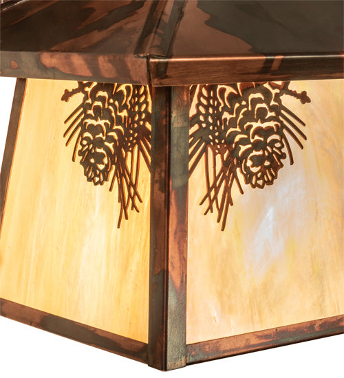 Meyda Tiffany - 234649 - One Light Wall Sconce - Stillwater - Copper