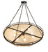 Meyda Tiffany - 234765 - Eight Light Pendant - Pelican Bay - Wrought Iron