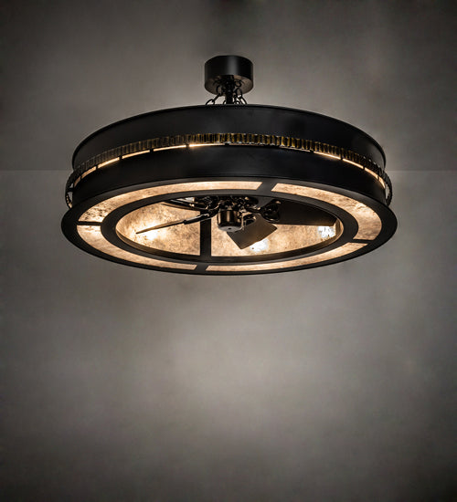 Meyda Tiffany - 234842 - Eight Light Chandel-Air - Golden Forge - Wrought Iron
