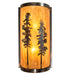 Meyda Tiffany - 236552 - LED Wall Sconce - Tall Pines - Antique Copper