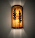 Meyda Tiffany - 236552 - LED Wall Sconce - Tall Pines - Antique Copper