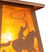 Meyda Tiffany - 236859 - One Light Pendant - Cowboy & Steer - Bronze