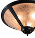 Meyda Tiffany - 238451 - Three Light Flushmount - Sutter - Mahogany Bronze