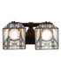 Meyda Tiffany - 238498 - Two Light Wall Sconce - Prairie Wheat - Mahogany Bronze