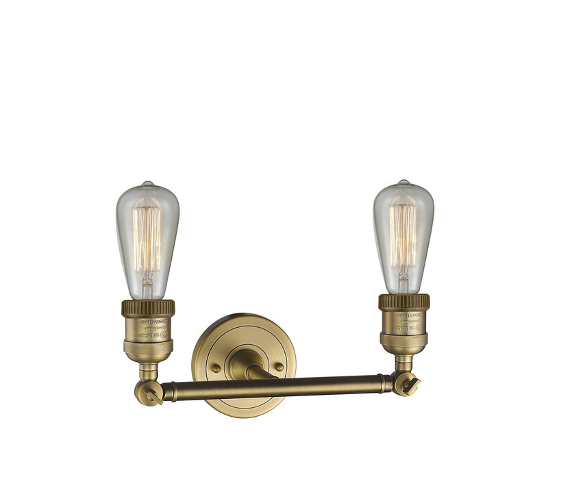 Innovations - 208-BB-LED - LED Bath Vanity - Franklin Restoration - Brushed Brass
