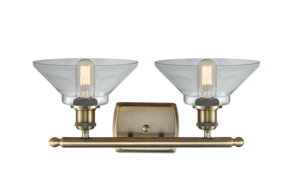 Two Light Bath Vanity-Bathroom Fixtures-Innovations-Lighting Design Store