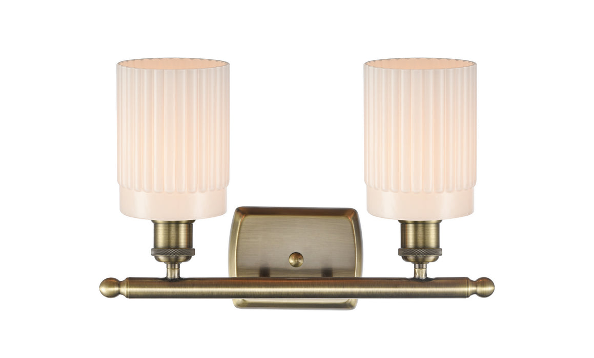 Two Light Bath Vanity-Bathroom Fixtures-Innovations-Lighting Design Store