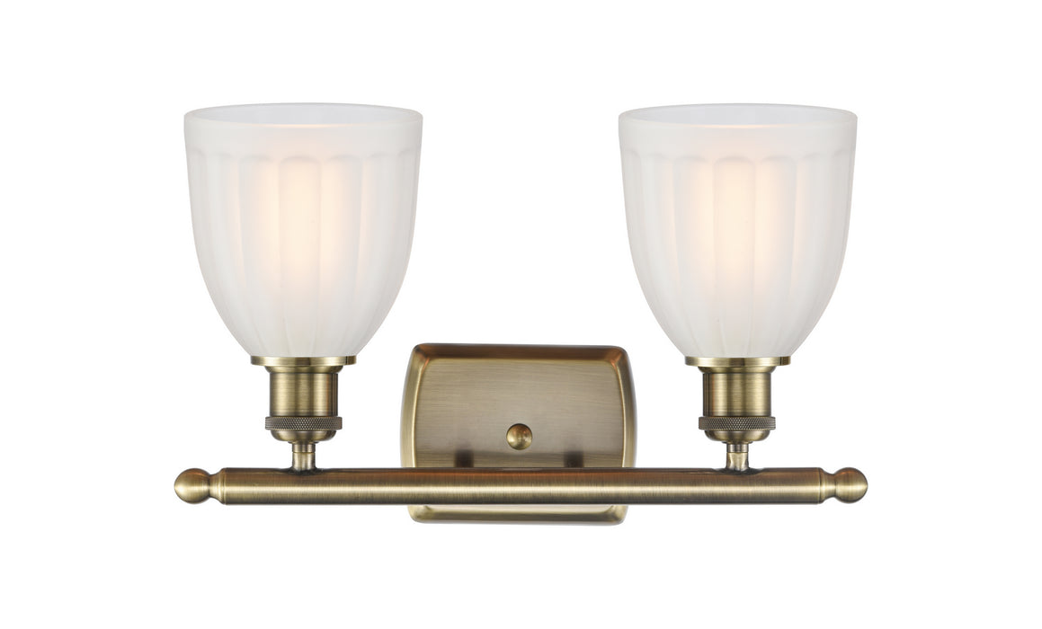 Two Light Bath Vanity-Bathroom Fixtures-Innovations-Lighting Design Store